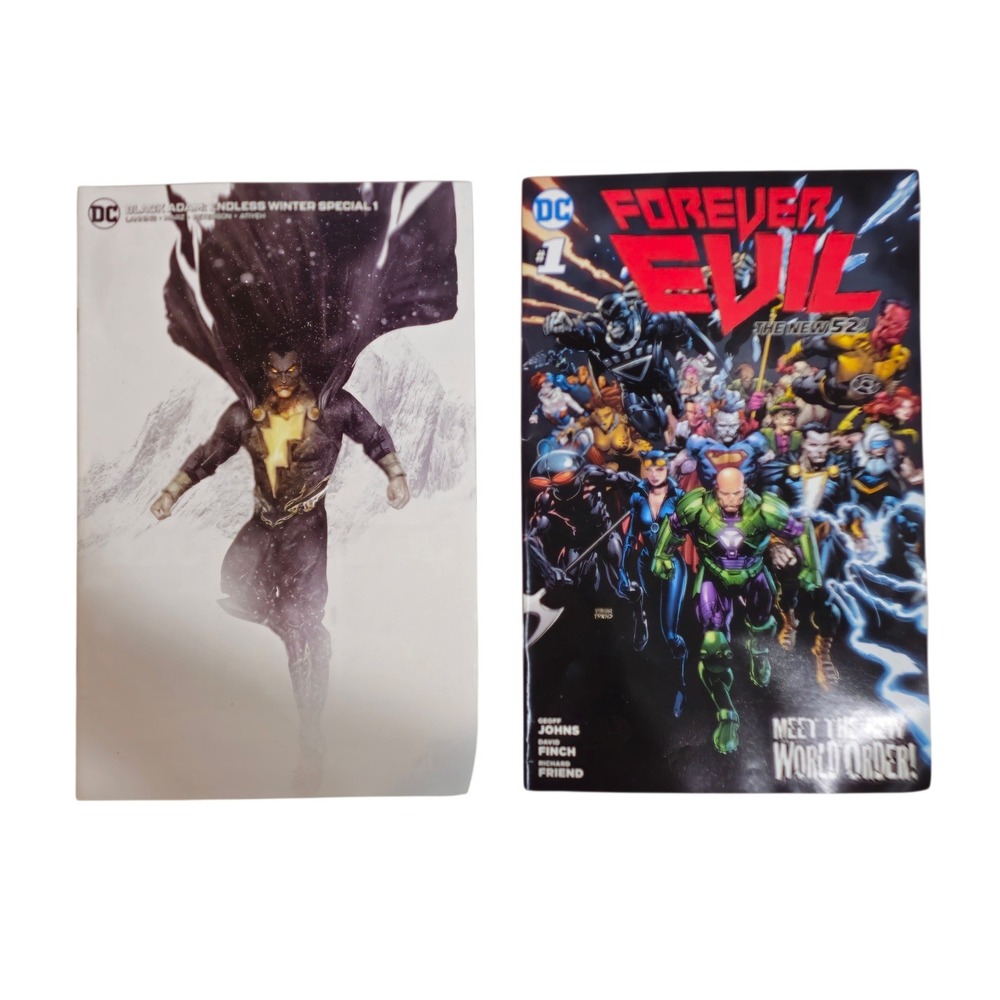 DC Comics Forever Evil 1 New 52 & Black Adam Endless Winter Special 1 Lot Good